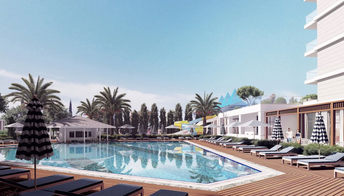 Poolanlage des Cenger Blue Collection Resort in Side