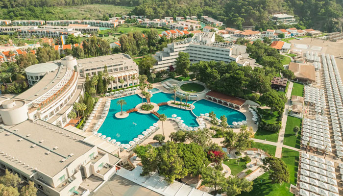 Palmenstrand des Balmy Beach Resort in Kemer
